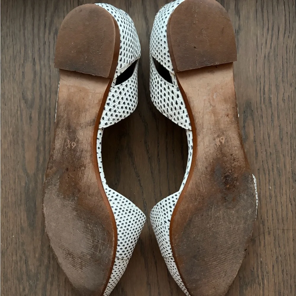 Madewell Women's Polka Dot D'Orsay Flats - Picture 2 of 3